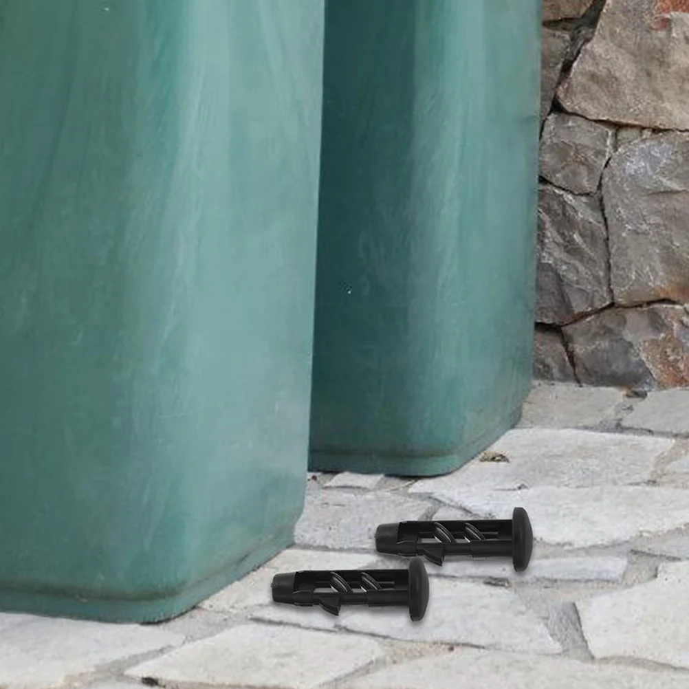 

4Pcs Wheeled Bin Lid Pins Plastic Replacement Latches Garbage Can Lid Lock Clips for Outdoor Trash Can Accessories