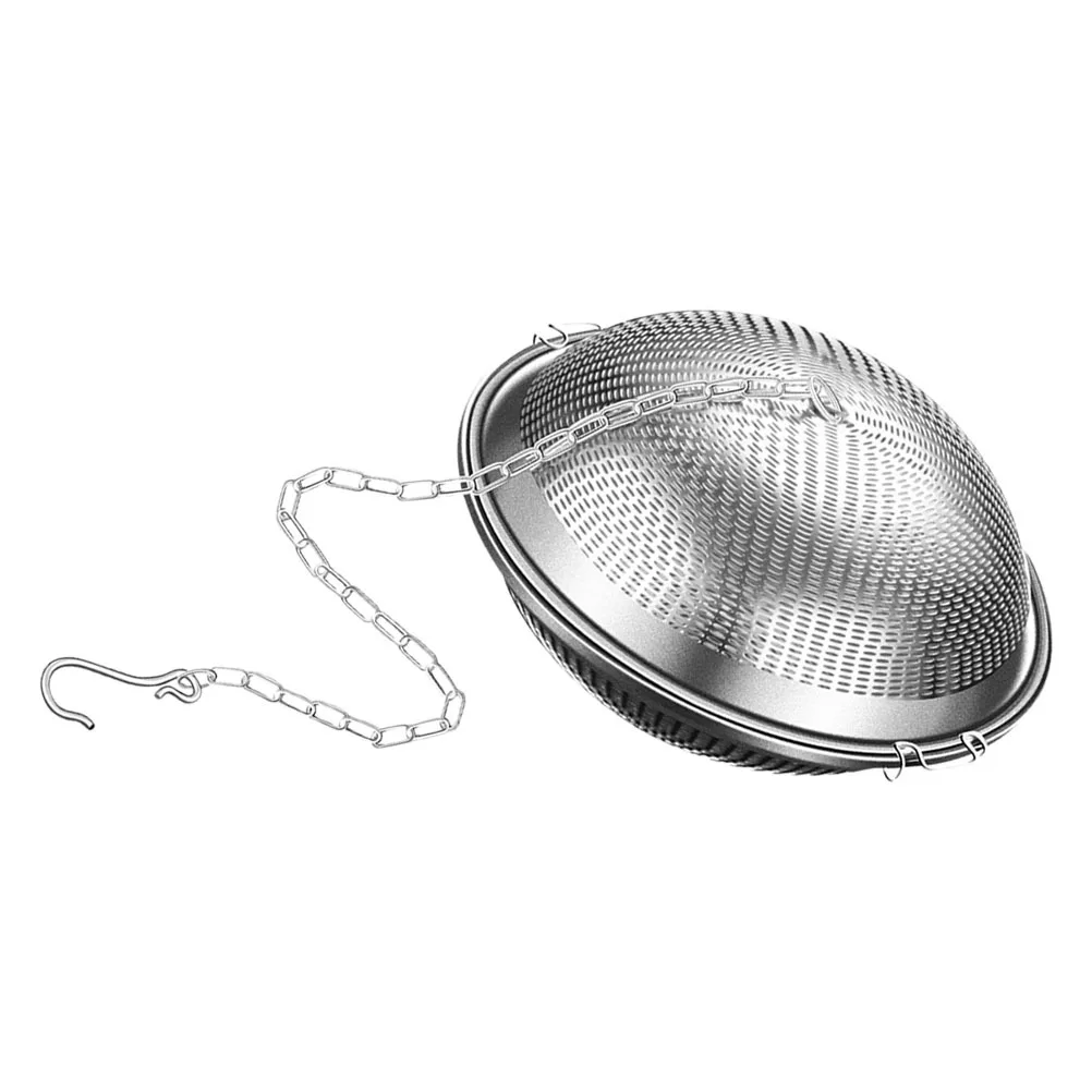 

Seasoning Ball Stainless Steel Fine Mesh Filter Basket For Soup Tea Leaves Strainer Reusable Kitchen Accessories Cooking