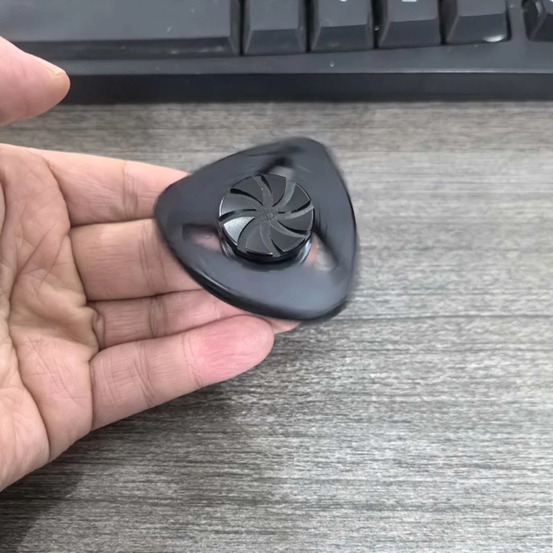 Fidget Spinner de Metal, giro Extra largo, TDAH, ansiedad, juguetes para aliviar el estrés, EDC, artilugios geniales, regalos para adolescentes, niños y adultos