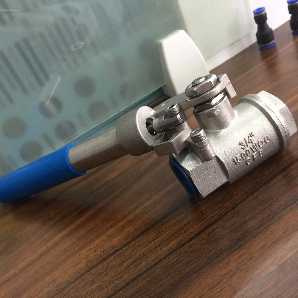 High Quality Stainless Steel Auto-Reset Ball Valve Spring Return