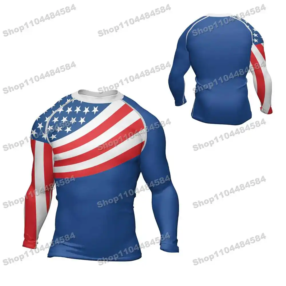 

Мужской комплект для фитнеса и единоборств 29th Pop Ninja: рашгард, джерси для серфинга, пляжная одежда, костюм для дайвинга, гимнастики, ММА, БЖЖ, джиу-джитсу, с длинными рукавами