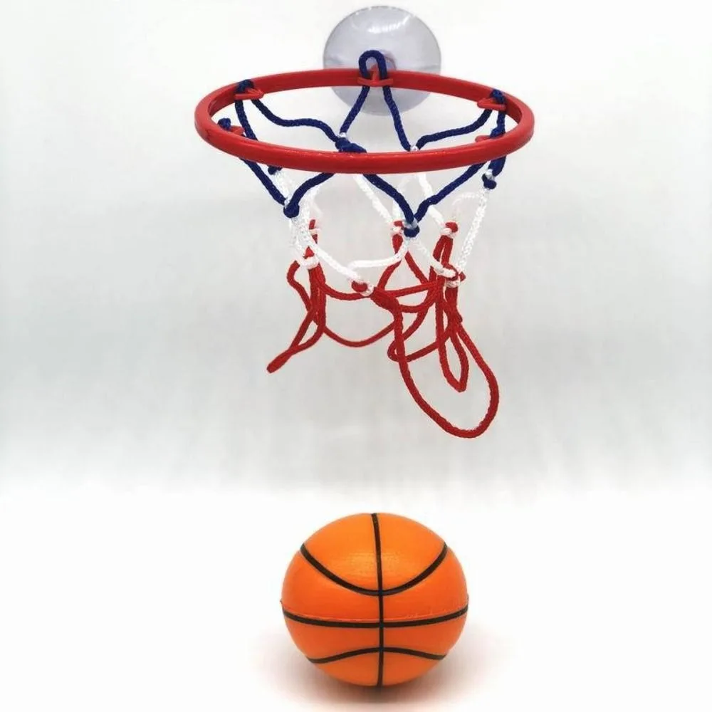 

Sports Game Plastic Funny Basketball Hoop Kit No-punch Basketball Sensory Training Mini Exercise