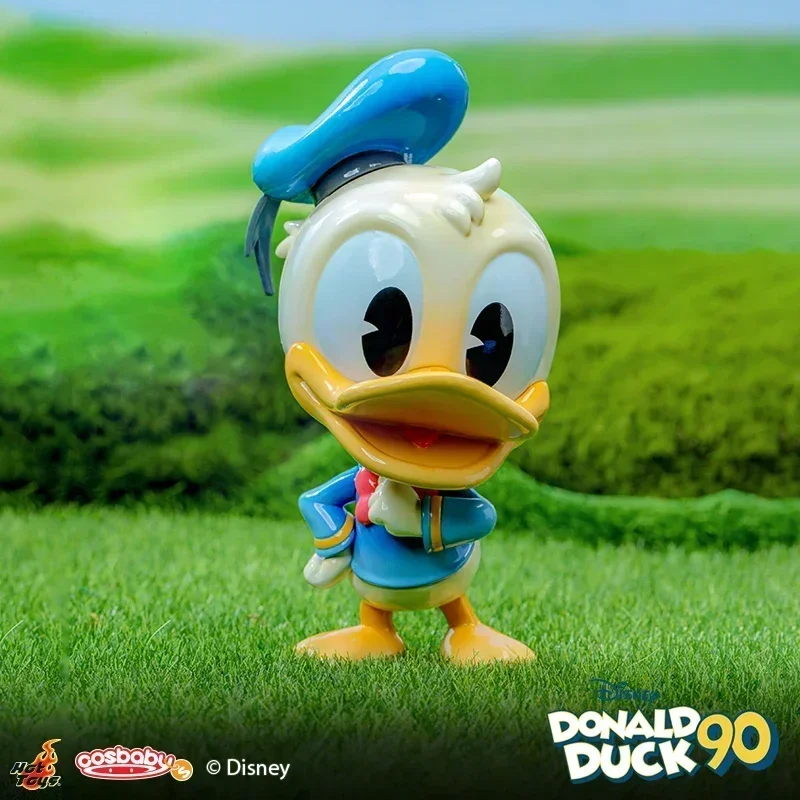 Hot Toys Donald Duck 90th Anniversary  Cosbaby(S) Mini Series Action Figures Model Dolls Trendy Cute Cartoon Decor Kids Gift