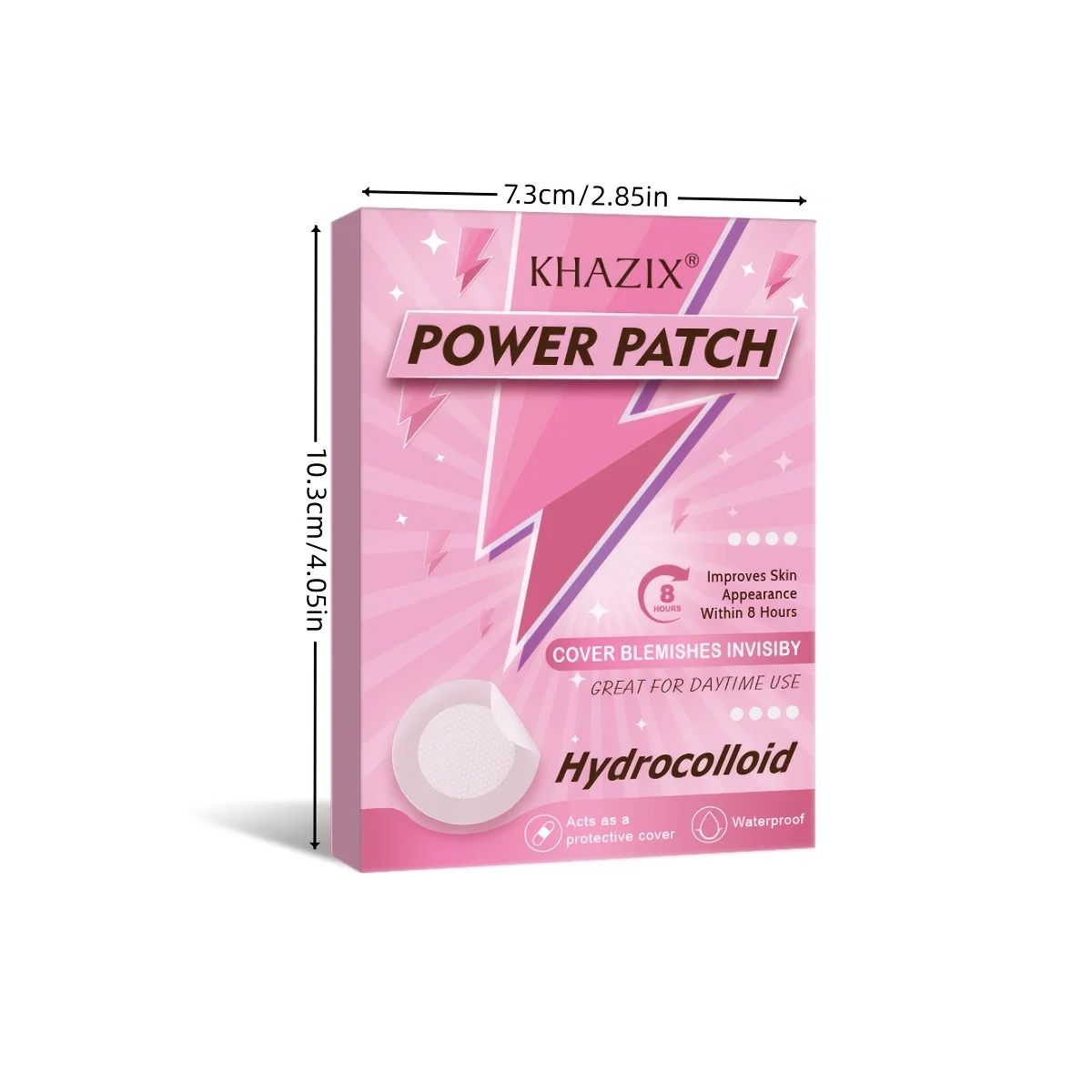 412PCS Hydrocolloid Acne Patch | Concealed, breathable, gentle, non-irritating | Suitable for facial acne, pimples and blemishes