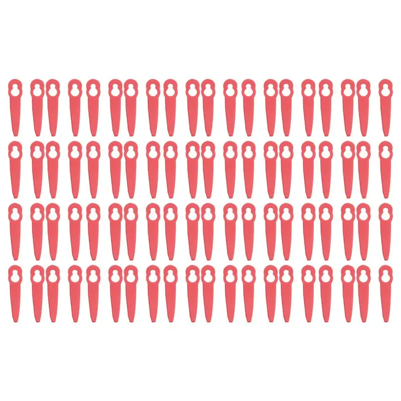 SYW-Replacement Plastic Blades Accessories For Polycut 2-2 FSA 45 Lawnmower Trimmer Grass Cutter