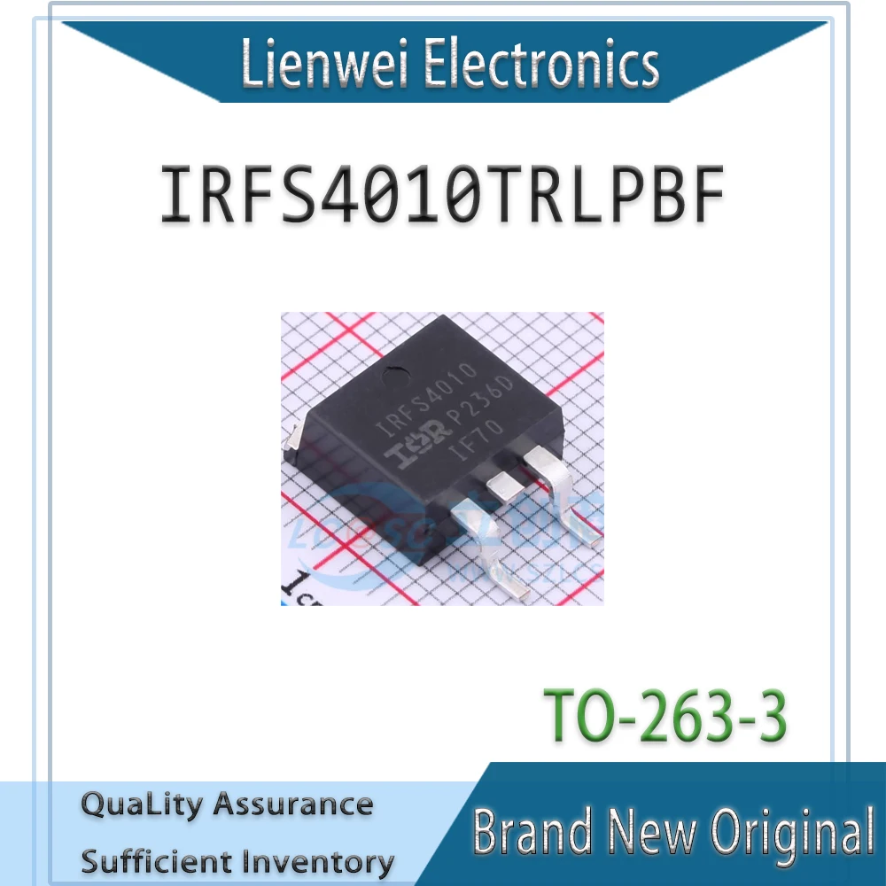 

100% New Original IRFS4010 IRFS4010TRLPBF IC Chipset TO-263-3