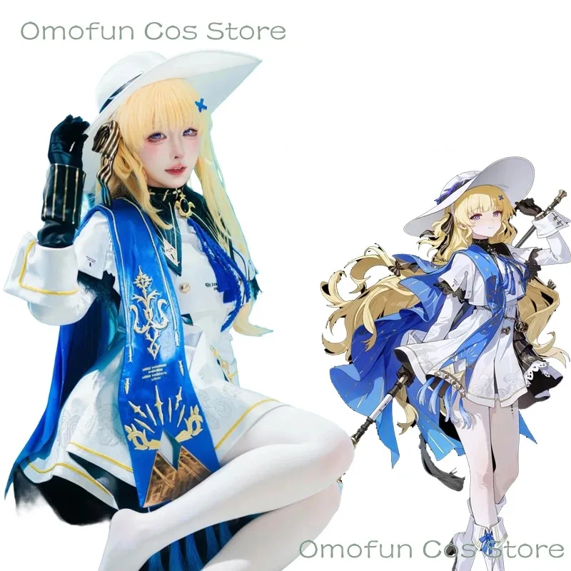 

Фиби Косплей Wuwa Экипировка Шляпа Костюм Парик Wuthering Waves Игровая Одежда Женская Полный комплект Хэллоуин Вечеринка Необычные Аниме Косплей S-XXL