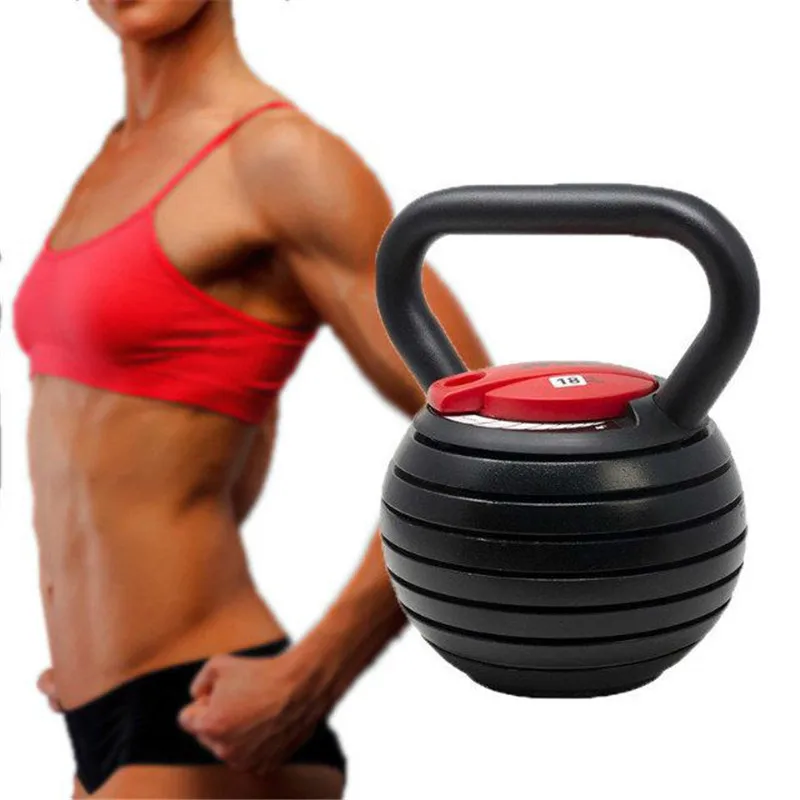 

DUTRIEUXFitness Adjustable Cast Iron Kettlebell Set Muscle Training Gym Equipment