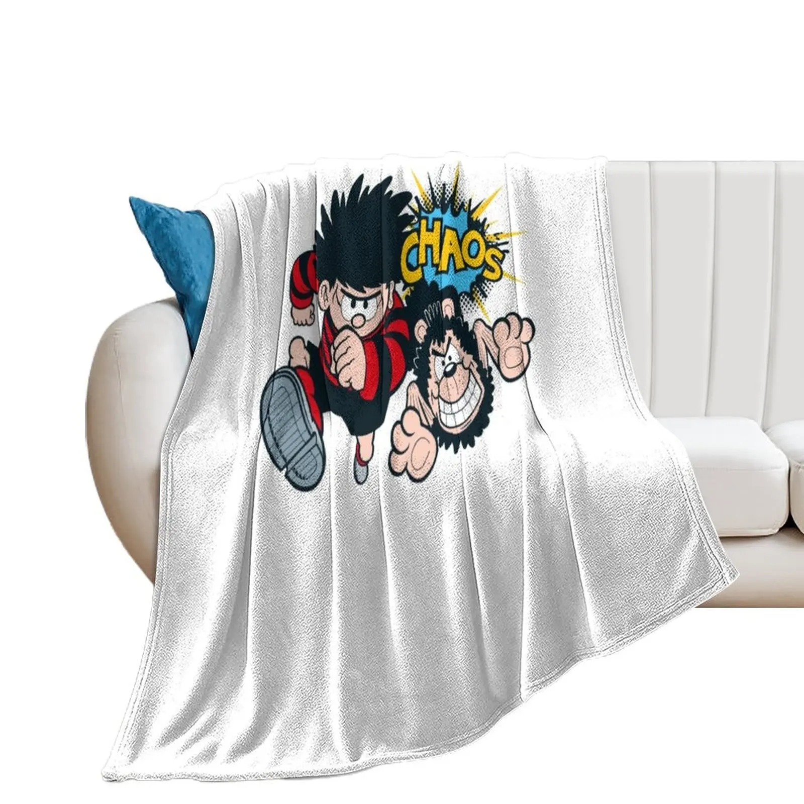 

Dennis the menace CHAOS retro style Throw Blanket Giant Sofa christmas gifts Blankets