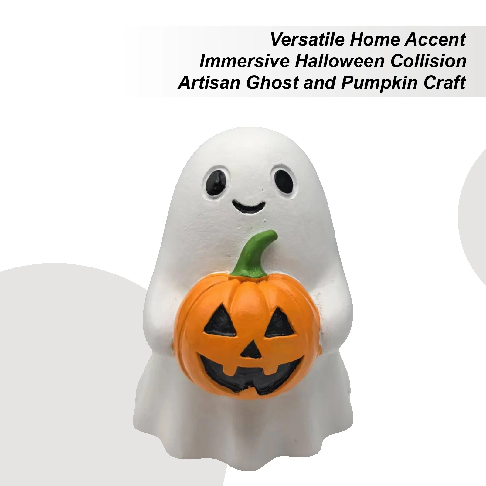 

Милый Декор Призрака Хэллоуин Скульптура Призрака Симпатичная Статуя Тыквы Поделки Для Рабочего Стола Готическая Свадебная Центральная Часть Привидения