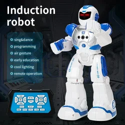 RoboCop Intelligent Early Education Robot Cross border Exclusive Electric Singing Infrared Sensing Children's Remote Control Toy