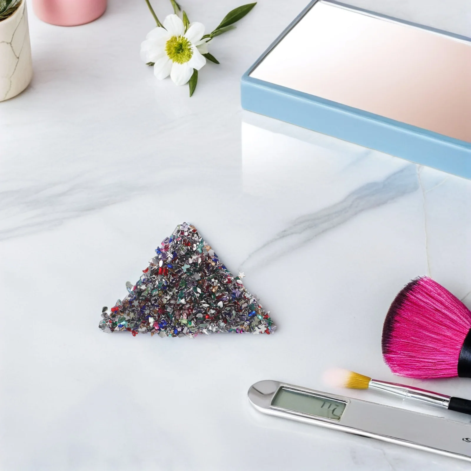 

2000 шт., стразы для ногтей с плоской задней частью, мини-многоцветные маленькие цветные драгоценные камни, подвески для дизайна ногтей, поделки своими руками, красочные стразы для ногтей