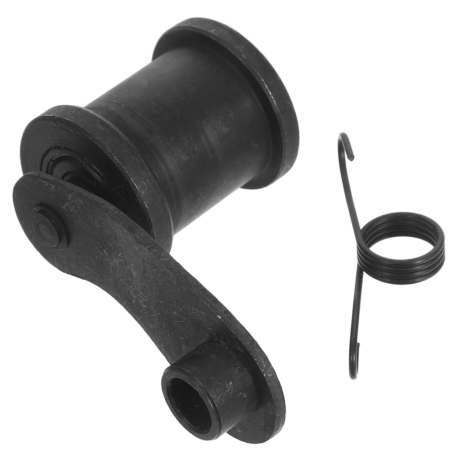

Spring-Loaded Chain Tensioner Assembly with Precision Guide Wheel for Motorcycle Bicycle Dirt Bike Chain Alignment Heavy Duty