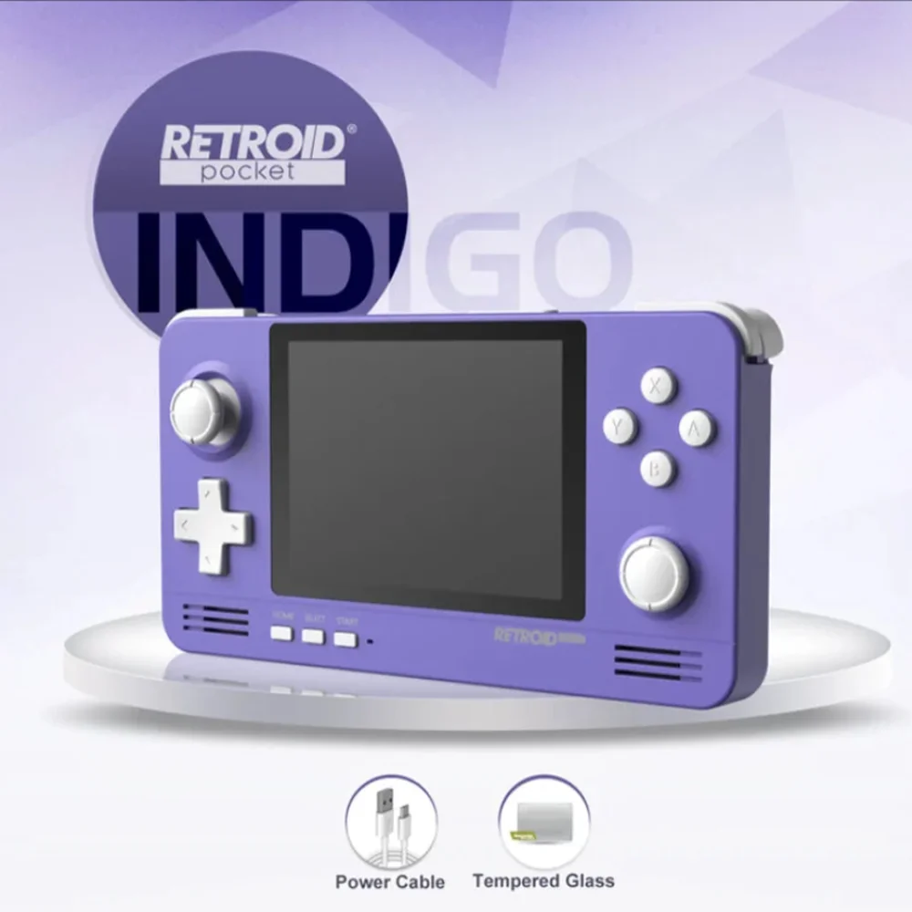 Handheld Retroid Pocket 2 Plus Touch Screen Video Game Android 3.5-Inch 4000mAh Exquisite Gift For Boys