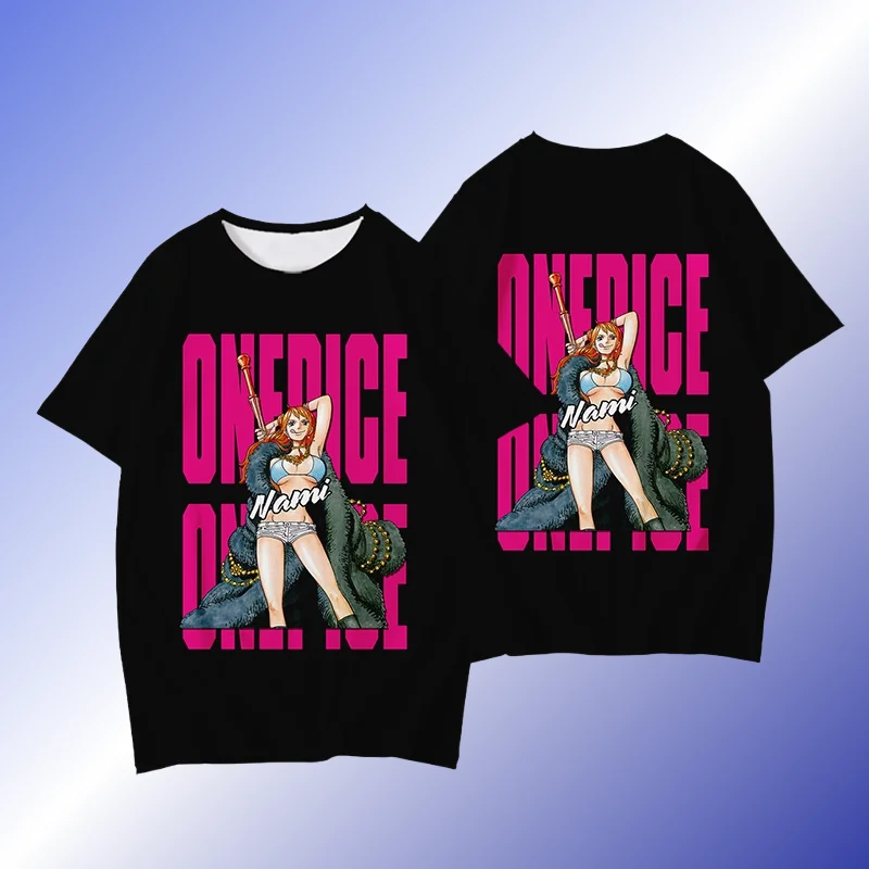 

Summer Hot Sale Anime Solon Printing Short Sleeve Adult Children Teen Fashion Leisure Sports Daily Comfort Short Sleeve