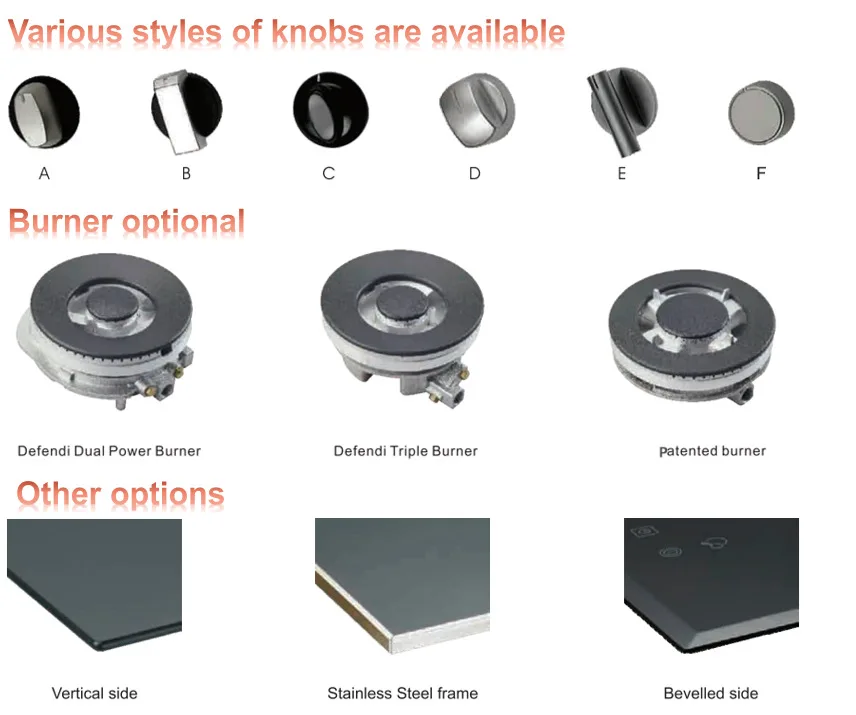 5000W Commercial Induction Cooker - 5-Burner Tempered Glass Gas Stove for Restaurant & Home Kitchen, High Power Energy Saving