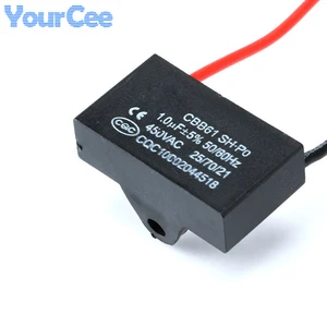 CBB61 팬 시작 커패시터 450V 1/1.2/1.5/1.8 // 2/2.5/3/3.5/4/4.5/5/6/7/8/10/12/15/18/20 UF 레인지 후드 팬 팬 커패시터 10 최고의 영업 에어 커패시터 -№4