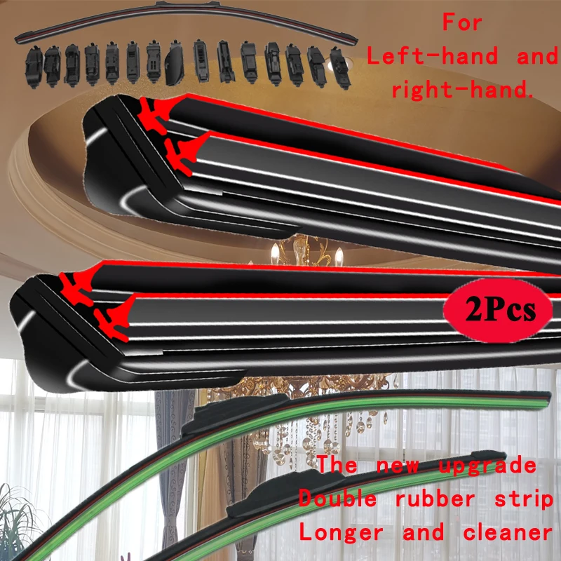 

For BMW Z3 Z3I E36 Coupe Roadster 1995 1996 1998 1999 2000 2001 2002 2003 Wipers Double Rubber Car Windshield Wiper Blade