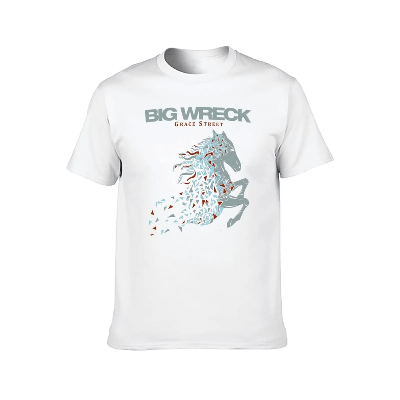 BIG WRECK BAND T-Shirt t shirts designer man t shirt heavy cotton T-Shirt