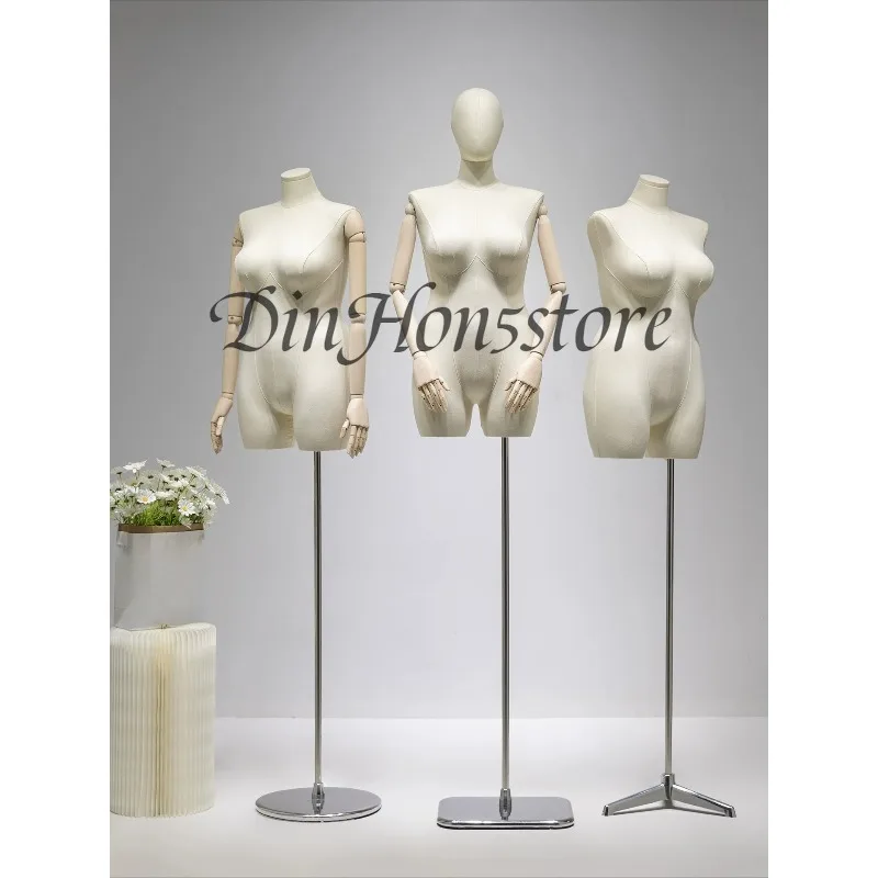High-End Fashion Plus Size Mannequin for Women Half/Full Body Torso for Boutique Window