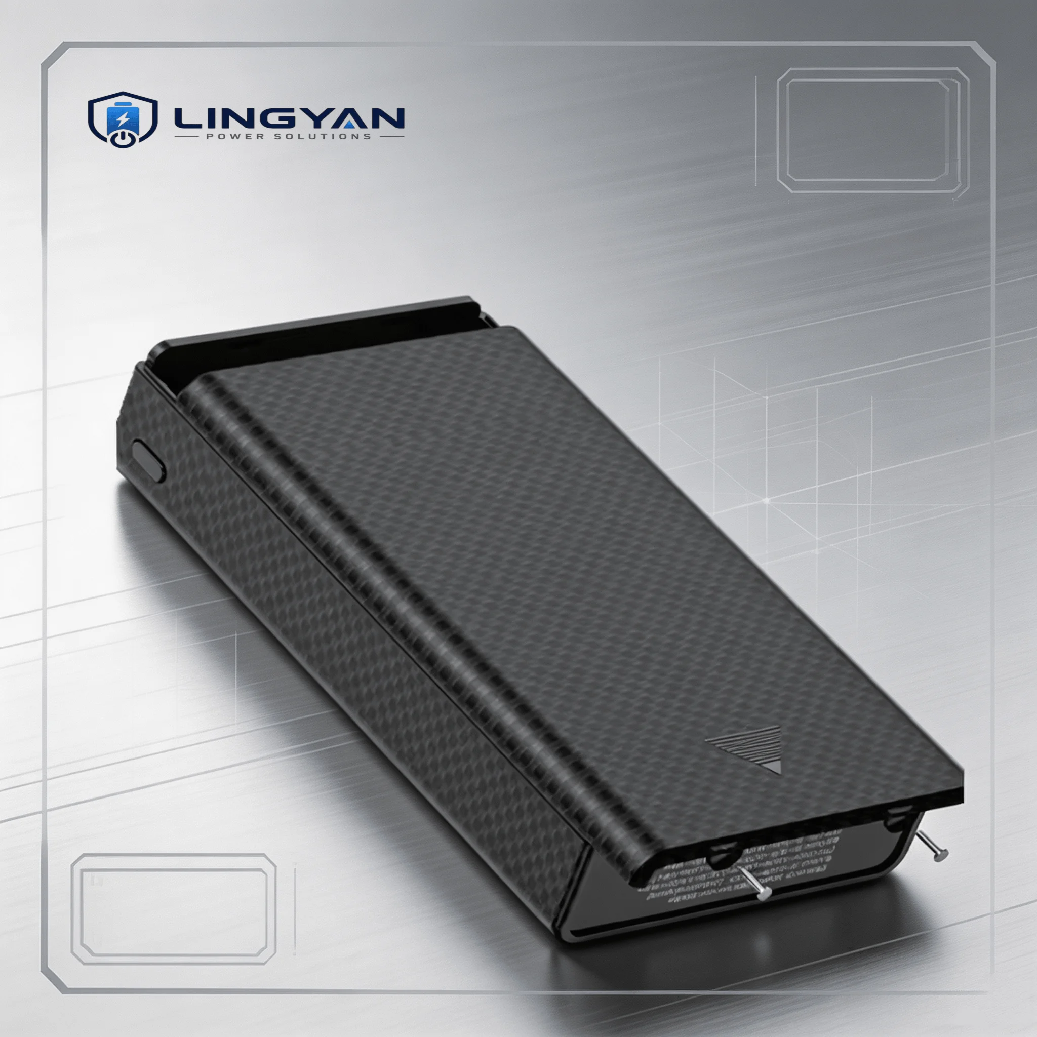 PPS PD3.0 QC3.0 Supported DIY Power Bank Case PD100W 6×21700 Fast Charging Shell for Laptop Phone, Battery Not Included