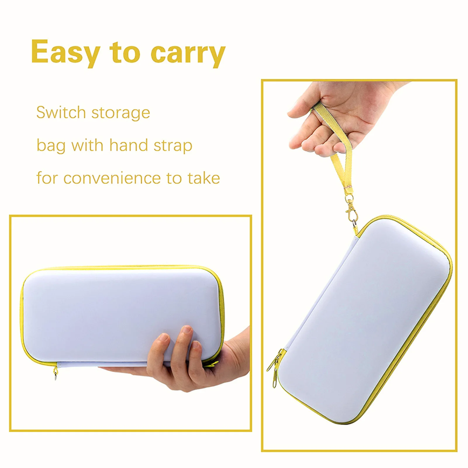 Borsa da trasporto per console di gioco Custodia da trasporto portatile Fodera antiurto antigraffio Custodia rigida per Switch Lite