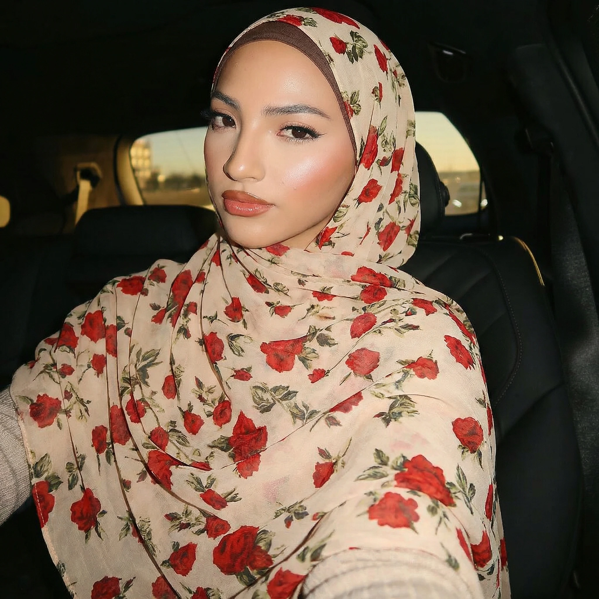 

2026 Muslim Jersey Hijab Scarf printing Shawls Headscarf Foulard Femme Musulman Islam Arab Wrap Head Turban For Women Scarves