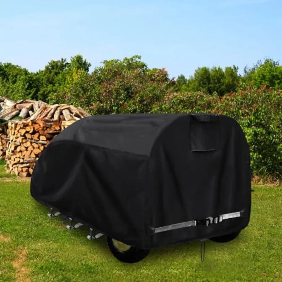 

Log Splitter Cover Waterproof 1200D Weather-Resistant Oxford Cloth All Weather Tear resistance Cover for Wood Splitter 20-60ton