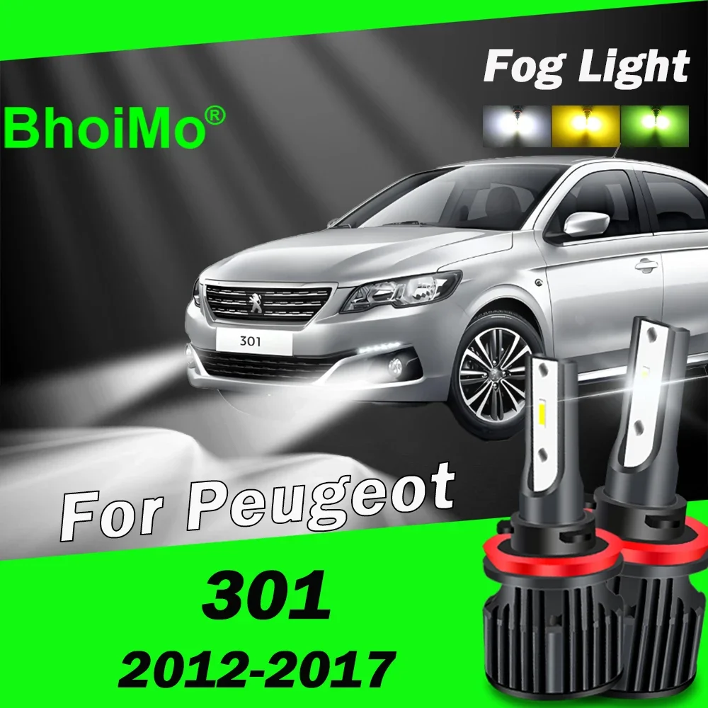 

Для Peugeot 301 2012-2017 передняя противотуманная фара светодиодная лампа 2013 2014 2015 2016