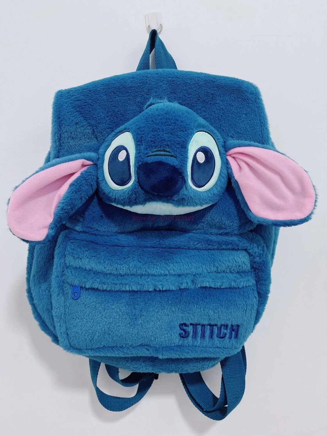 2024 New Disney Cartoon Stitch peluche zaini donna stile giapponese carino Mini doppia borsa a tracolla Y2k ragazze morbide borse Kawaii