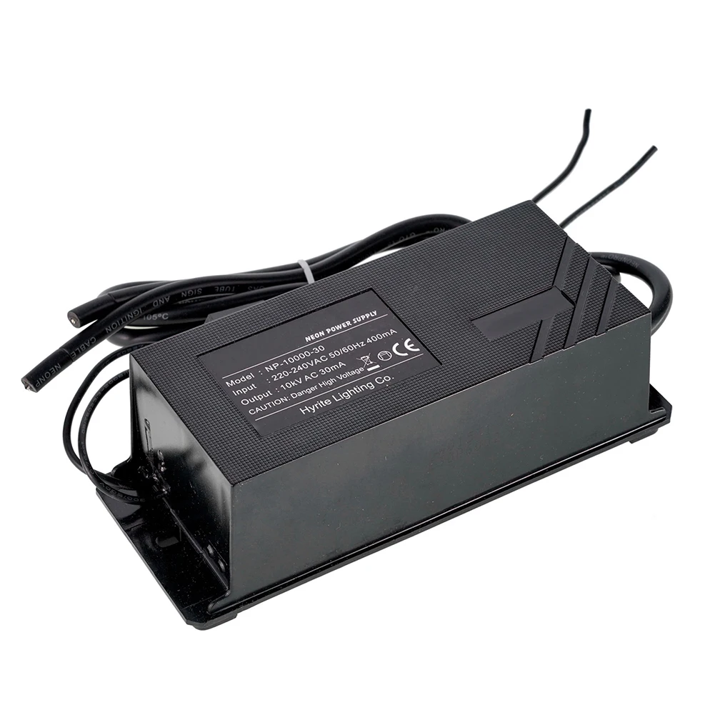 Electronic Transformer 166 X 65 X 55mm AC Neon Power Supply Flicker-Free Dimming For Continuous Operation Signs