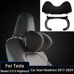 Poggiatesta per seggiolino Auto per Tesla Model 3 Highland 2024 cuscino per il collo Seat assist con poggiatesta e poggiatesta modello Y 2023 accessori Auto