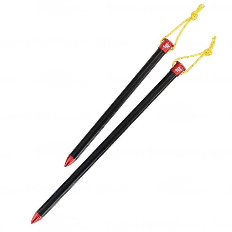 3F UL GEAR Aluminum Alloy Hollow Ground Nail 15cm 20cm 6/10roots for Fixing Tents 8.5mm Large Diameter Stable and Strong