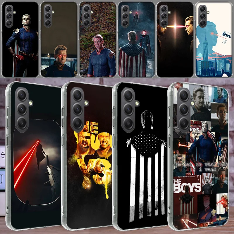 Homelander The Boys Phone Case for Samsung A16 A26 A36 A56 A17 A37 A57 A07 A06 A02S A03 A04S A05S Galaxy Note 20 10 A50S A71 A51