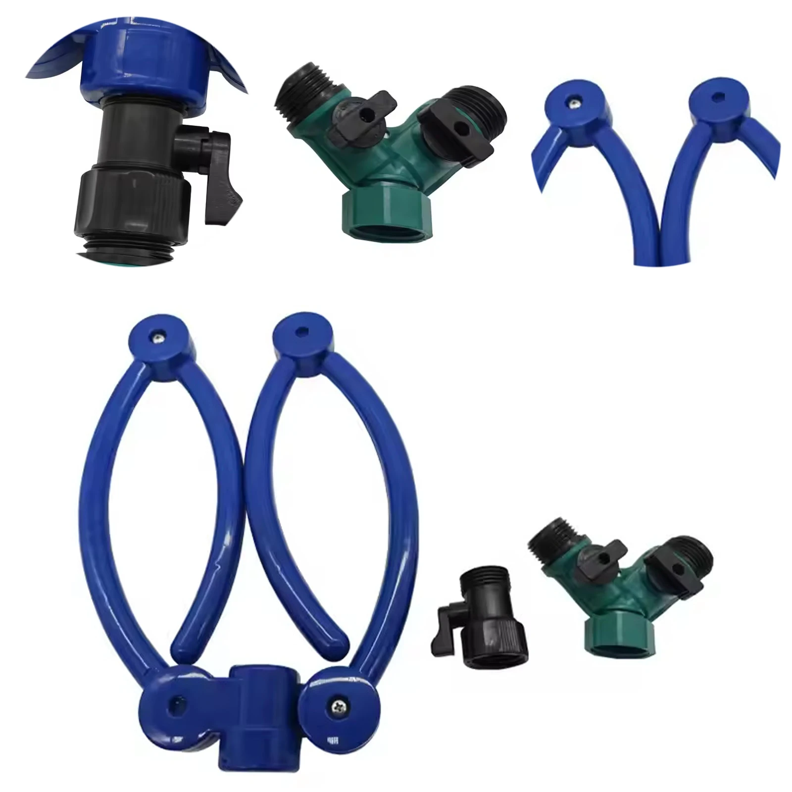 360 Degree Circle Sprinkler ABS Material Tree Water Sprinkler with Heat Resistant Easy To Install for Outdoors Plants Watering