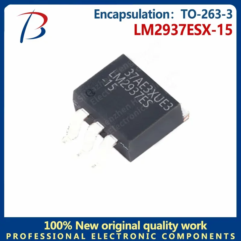 10PCS LM2937ESX-15 package TO-263-3 linear regulator silk screen LM2937ES-15