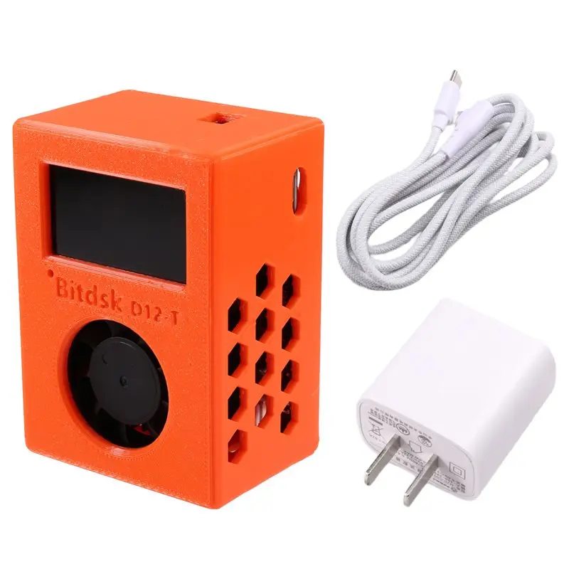 N34R-Bitdsk D12 Lottery Mining With Smart Display Block Chain Miner BTC Miner US Plug