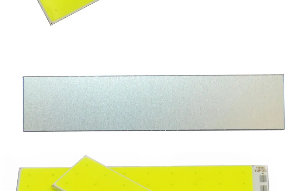 DC 9V COB LED-Streifenlichtquelle Aluminiumplatte Kaltweiß 6500K 90x19mm 5W 500mA LED-Lampenperlen für DIY Innen-/Außenbeleuchtung – Detail 3