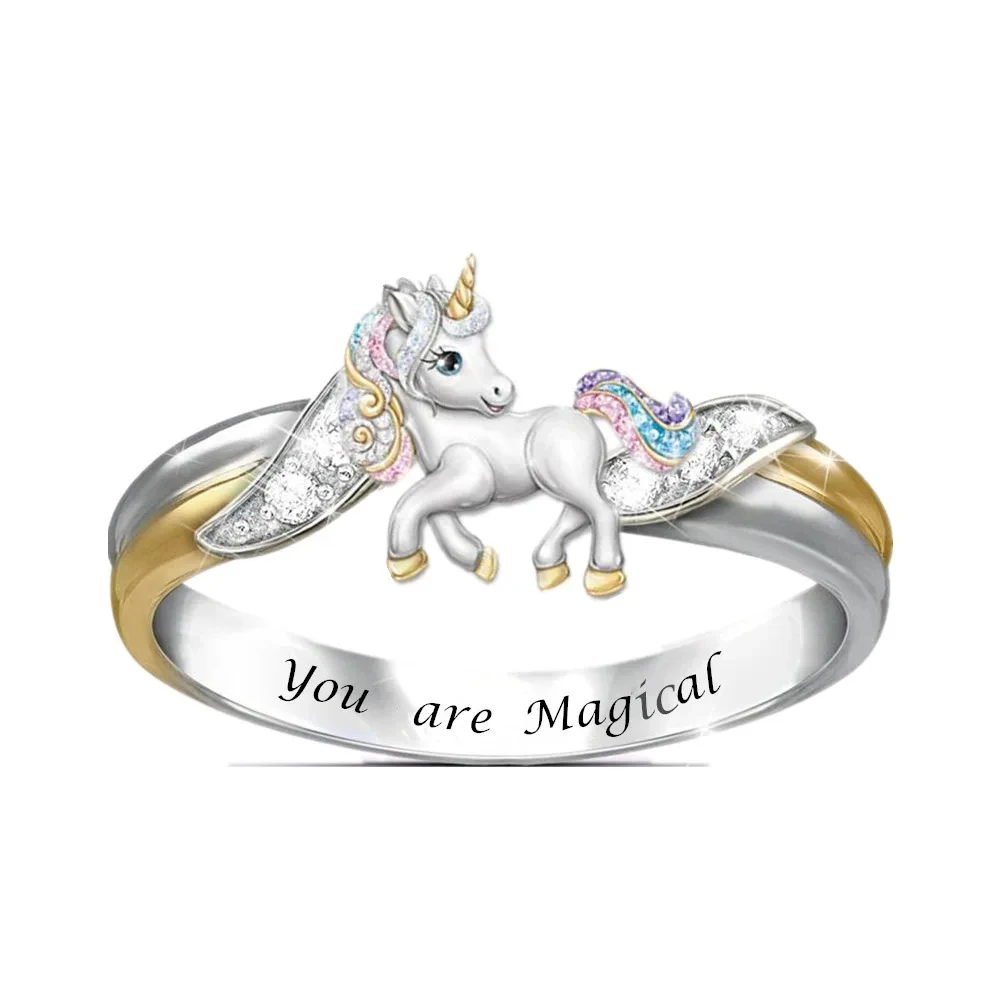 New Simple Ladies Light Luxury Fashion Niche Trend Ring Jewelry Personalized Street Party Pop Gift Jewelry DecorationAccessories