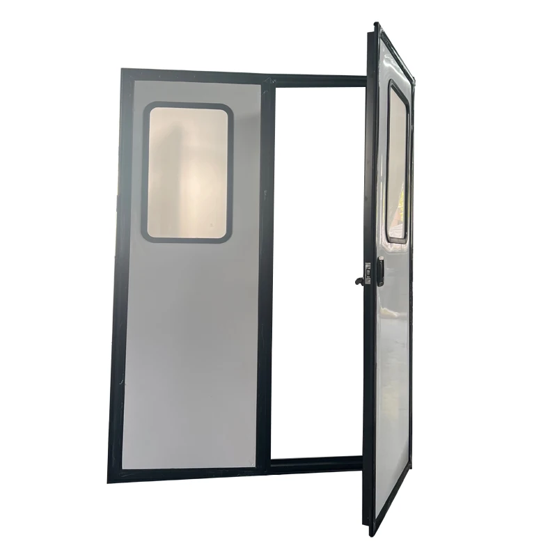 

Custom RV Double Door Aluminum Double-opening Entrance Doors for Modify Cars Ambulance 1180x1637MM Custom Sizes