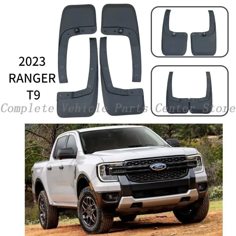 High Quality Fender Flares For Ford RANGER T9 Pickup Off Road Tire Mud Guard Car Accessories