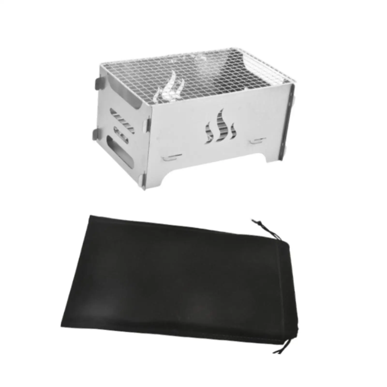 

Detachable BBQ Grill Stove Multipurpose Durability Cooking Stable Camping Barbecue Stove Portable for Party Outdoor Beach Garden