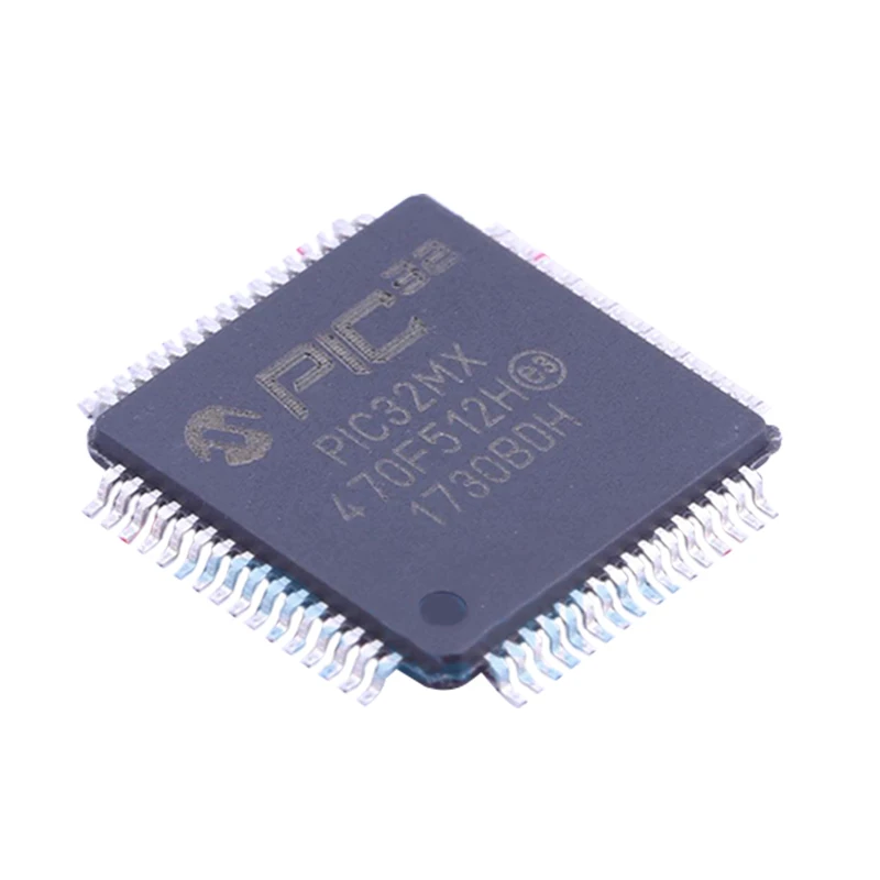 Original stock PIC32MX470F512H-120/PT TQFP-64 512KB flash 32-bit microcontroller