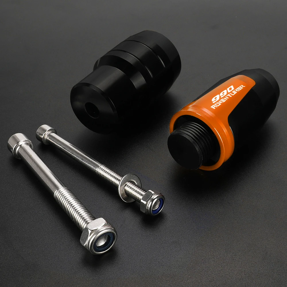 

Motorcycle Accessories For 990ADVENTURER Exhaust Frame Sliders Crash Pads Falling Protector CNC Falling Protection 990ADVENTURER