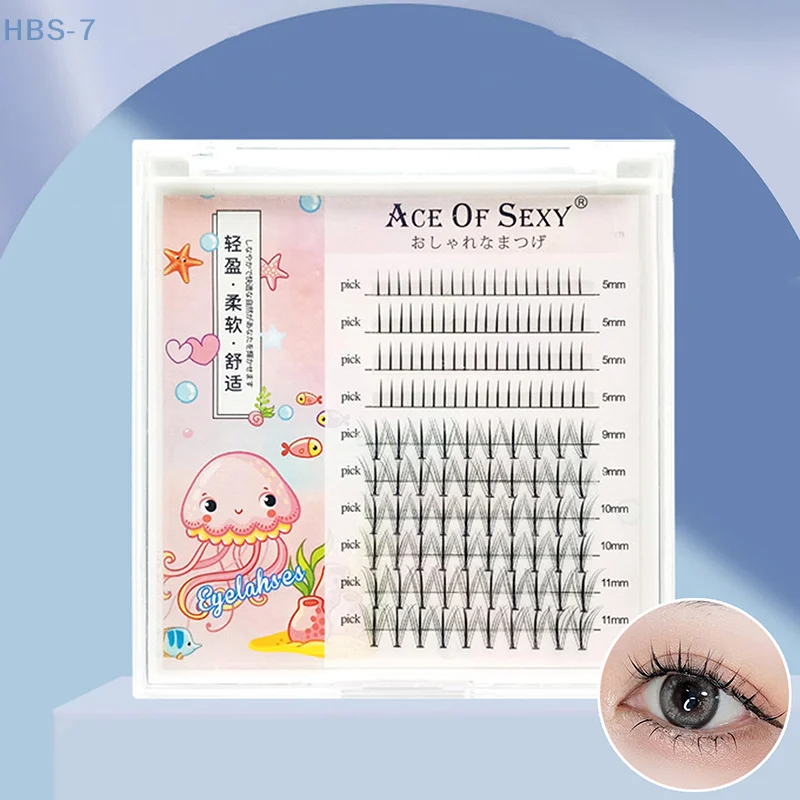 Estensione ciglia inferiori naturali Ciglia inferiori lunghe da 5-11 mm Forniture per ciglia individuali sottili per donne e ragazze Forniture cosmetiche