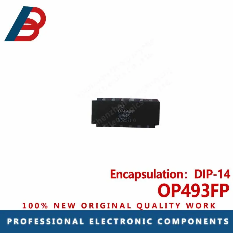 

1PCS OP493FP package DIP-14 precision micro-power operational amplifier