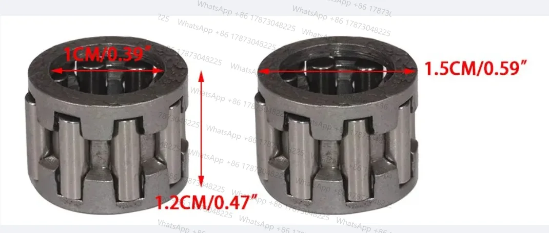 LETAOSK 10pcs Silver Metal Clutch Needle Bearing Fit For 044 046 MS440 MS460 036 MS361 MS362 064 066 9512 933 2380