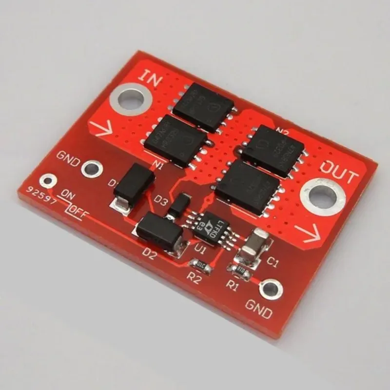 Universe Grocery Store LTC4359 Ideal Diode Solar and Rechargeable Recharge Protection, Relays