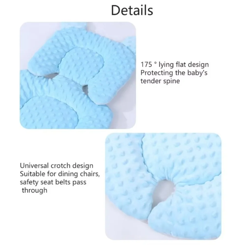 Coussin de poussette Double face pour bébé, tapis de chariot universel doux pour enfants, doublure de Support respirante, coussin de siège de voiture pour bébé