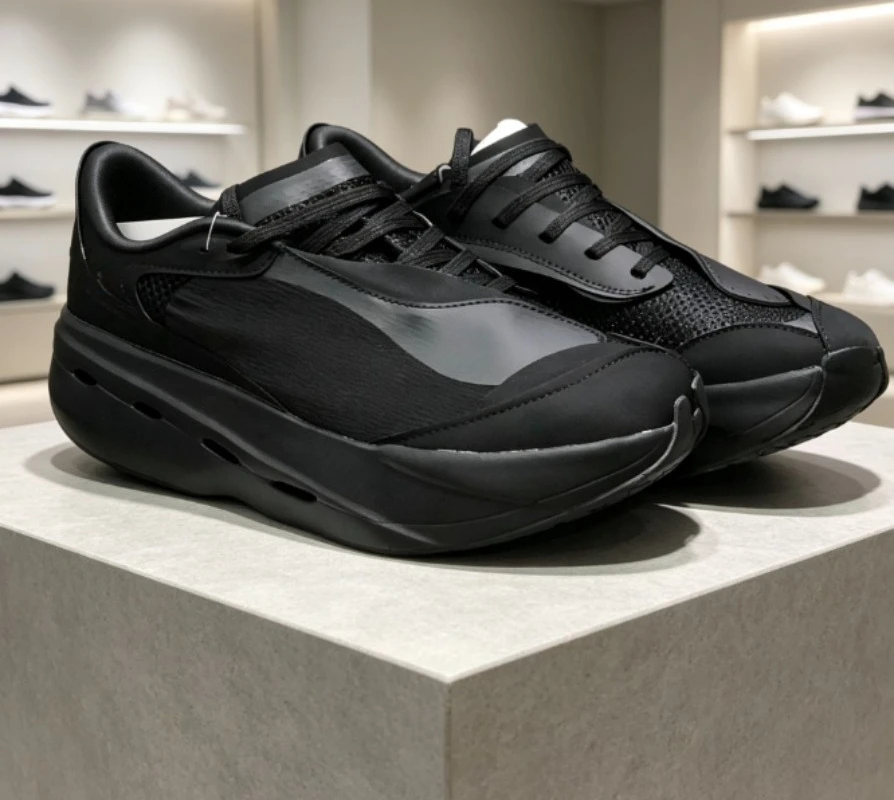Premium ultra-lightweight comfort cushioned height-increasing running sneakers for men women with breathable mesh.